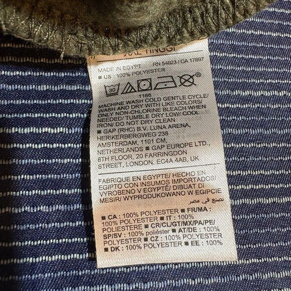 Old Navy Fleece Pullover Men’s XXL Tall Green Half Zip Outdoor Cozy Soft Warm - Picture 5 of 9